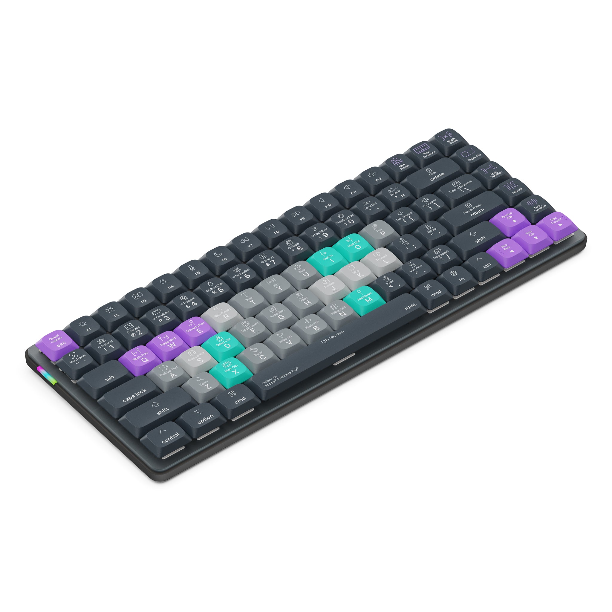 Dash   Adobe Premiere Wireless Shortcut Keyboard