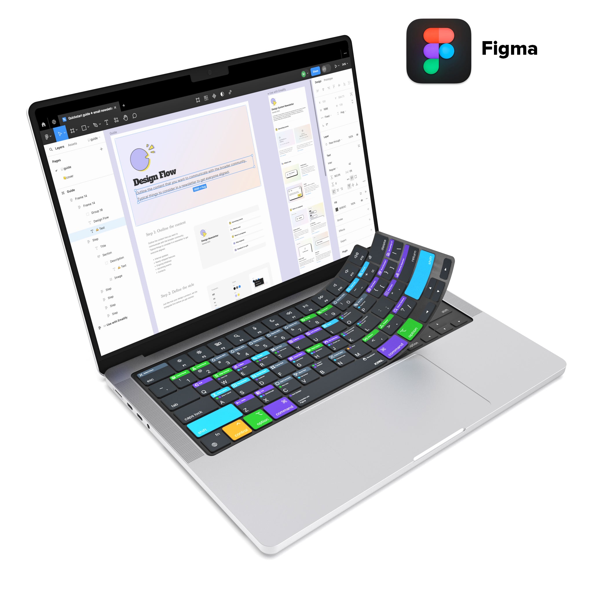 VerSkin   Figma Shortcut Keyboard Protector